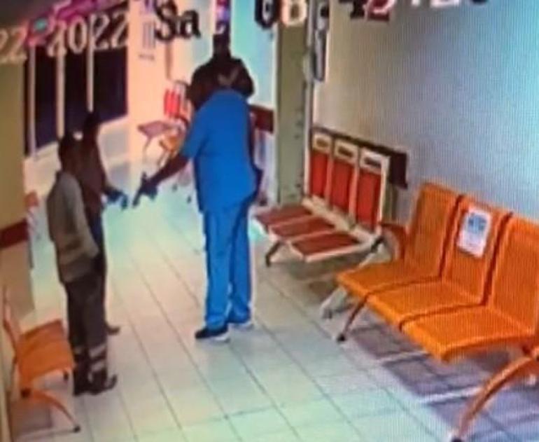 Yer: Osmaniye Hastaneye çamurlu ayakkabılarını çıkarıp girdiler