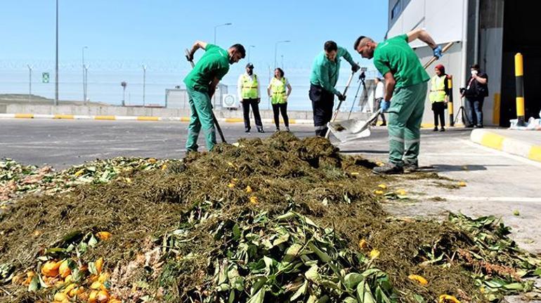 İstanbul Havalimanında organik atıklar toprağa can veriyor