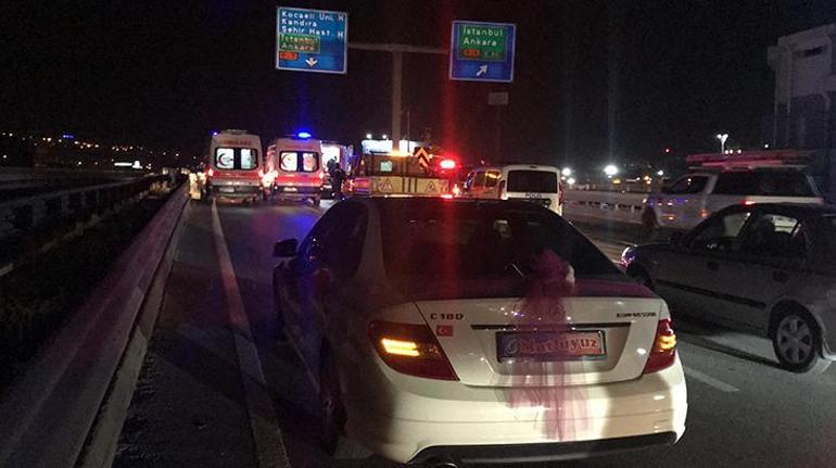 Bandırmada trafik kazası: 1 ağır yaralı