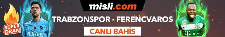 Trabzonspor-Ferencvaros maçı canlı bahis seçeneğiyle Misli.comda
