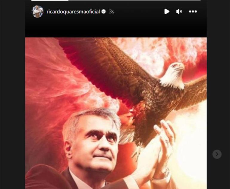 Ricardo Quaresmadan Şenol Güneş paylaşımı: Hoş geldin büyük usta