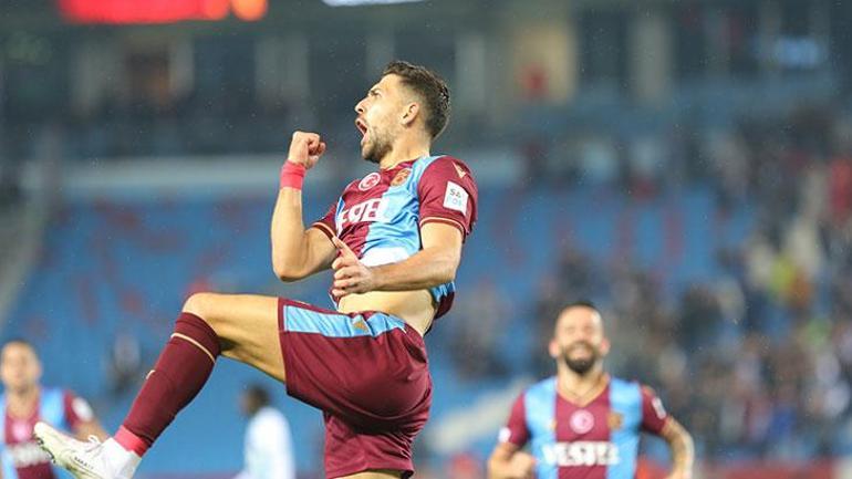 Trabzonspordan Avrupa Ligine galibiyetle veda