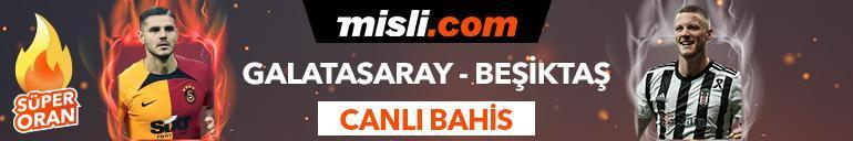 Galatasaray-Beşiktaş maçı Tek Maç, Süper Oran ve Canlı Bahis seçenekleriyle Misli.com’da