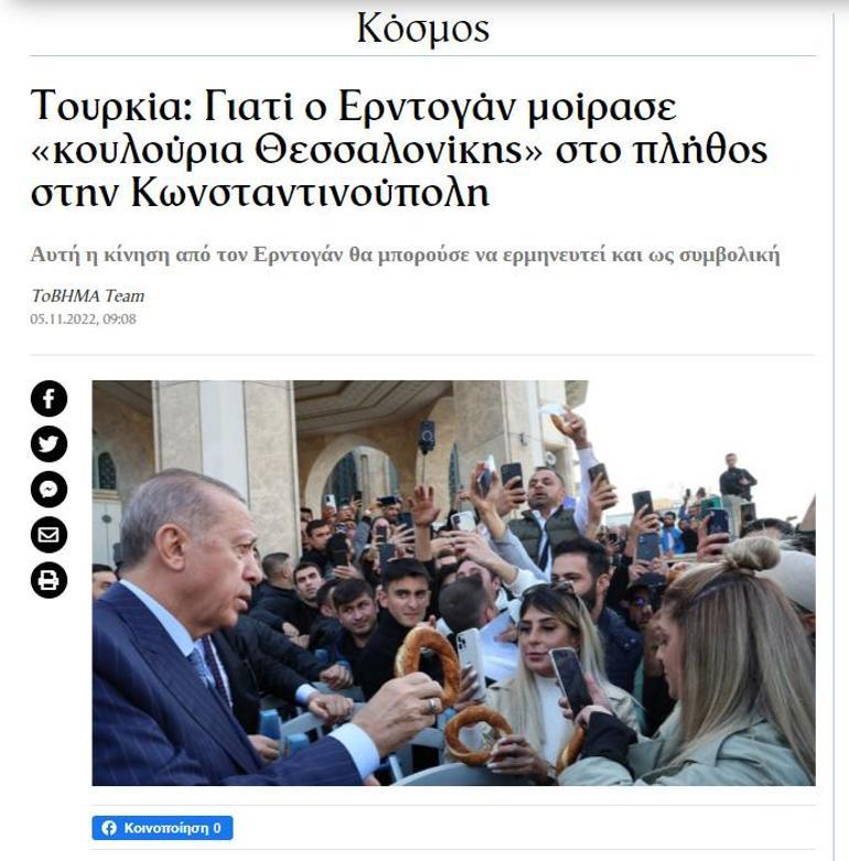Yunanistan alındı: Erdoğan neden Selanik simitleri dağıttı