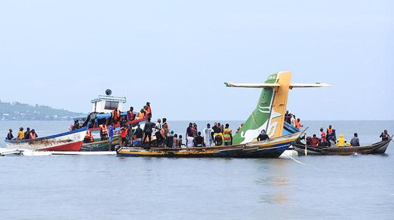 Son dakika: Precision Air uçağı Victoria Gölüne düştü