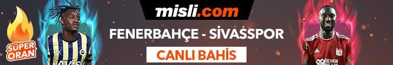 Fenerbahçe-Sivasspor maçı Tek Maç, Süper Oran ve Canlı Bahis seçenekleriyle Misli.com’da