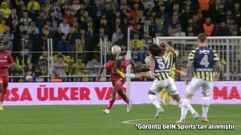 Fenerbahçe - Sivasspor müsabakasında tartışmalı karar Penaltı ve kırmızı kart yorumu: Korku filmi gibi bir maç