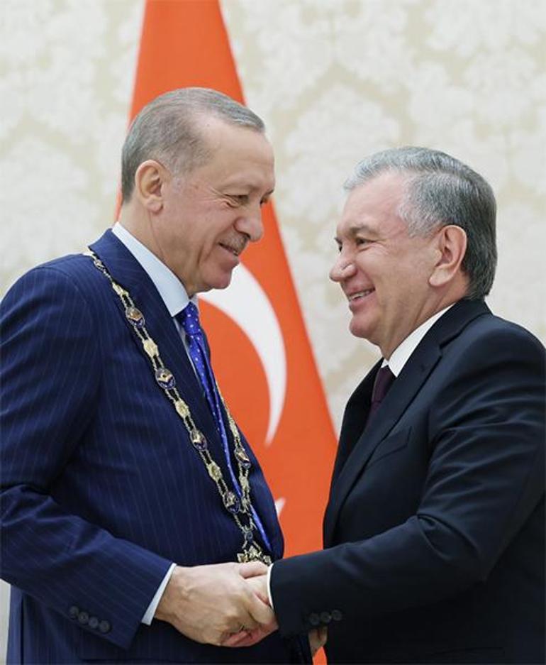 Cumhurbaşkanı Erdoğana Yüksek Düzeyli İmam Buhari Nişanı