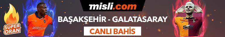 Başakşehir-Galatasaray maçı canlı bahis seçenekleriyle Misli.comda