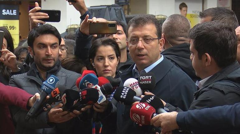 Ekrem İmamoğlu terör saldırısında yaralananları ziyaret etti