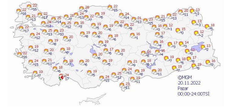 Meteoroloji illeri tek tek saydı Kuvvetli olacak...