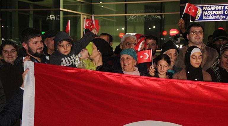 Ukraynada yaşayan 88 Ahıska Türkü, Türkiyeye geldi