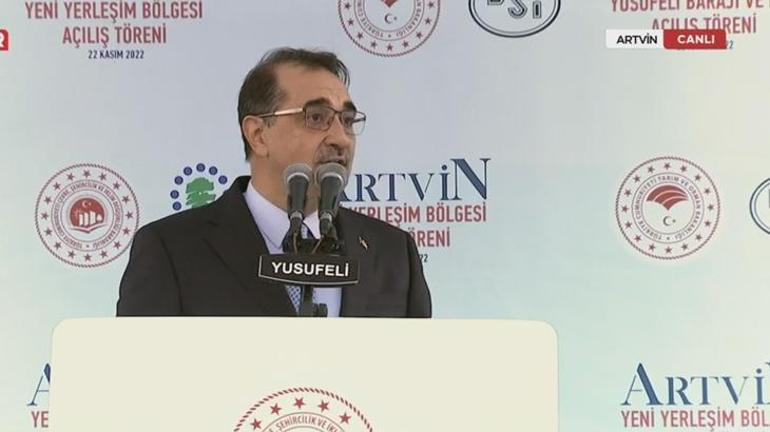 Yusufeli Barajı için tarihi gün