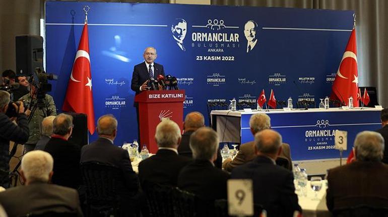 CHP lideri Kılıçdaroğlu: Bütün orman köylülerinin sigortası olacak
