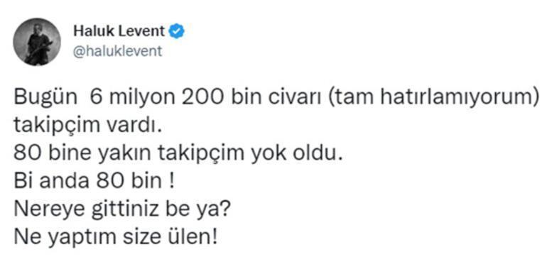 Haluk Levent: Kediyi çatıdan atanı bulana ödül var