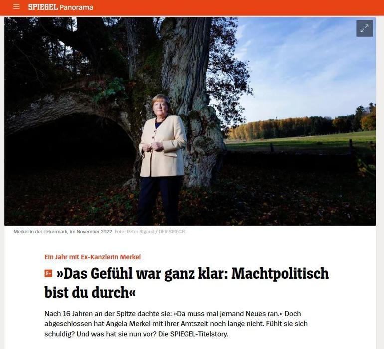 Merkelden Der Spiegele Putin itirafı: Onun için önemli olan tek şey...