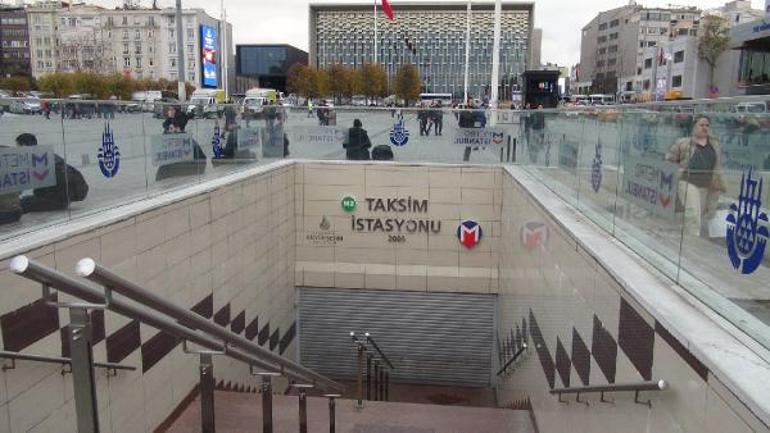 Taksimde yoğun güvenlik önlemi