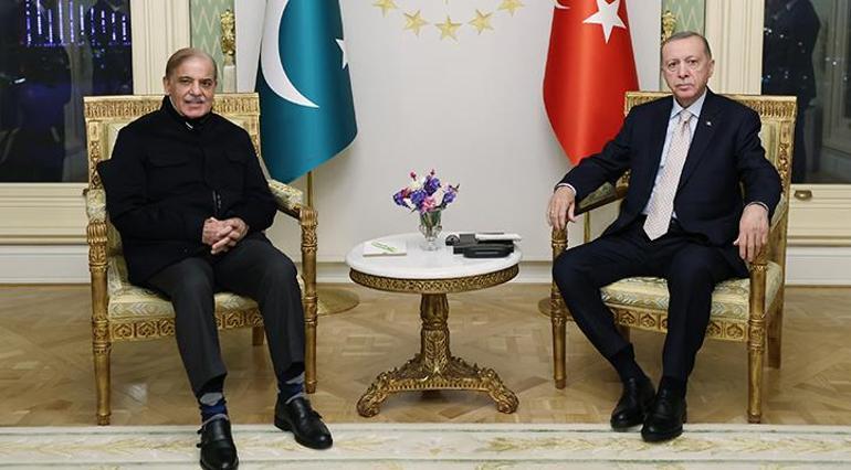 Pakistan Başbakanı Türkiyede Cumhurbaşkanı Erdoğan ticarette yeni hedefi açıkladı