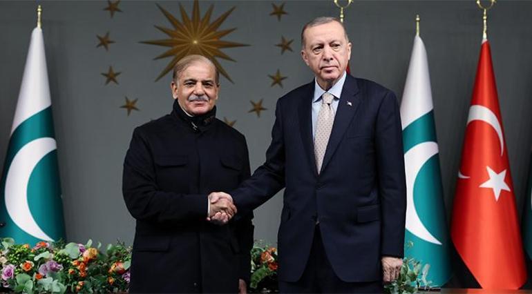 Pakistan Başbakanı Türkiyede Cumhurbaşkanı Erdoğan ticarette yeni hedefi açıkladı