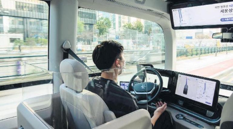 Güney Kore’nin ilk otonom otobüs hattı