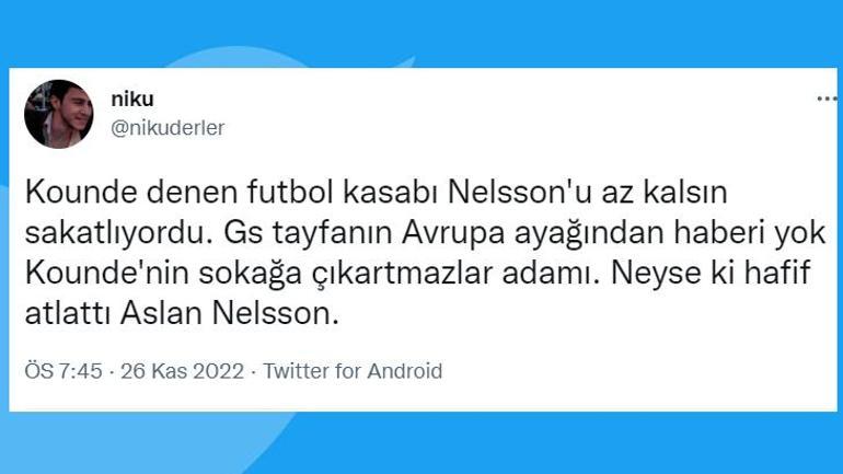 Nelssona korkutan faul Taraftardan tepki: Futbol kasabı