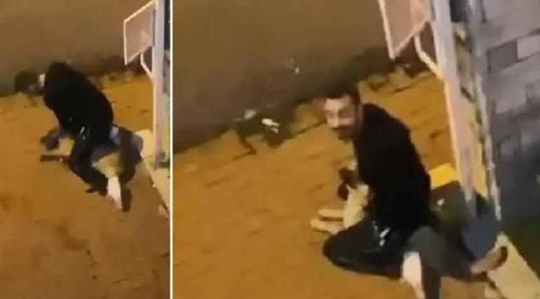 Sarıyerde köpeği boğmaya çalışan saldırgan tekrar gözaltına alındı