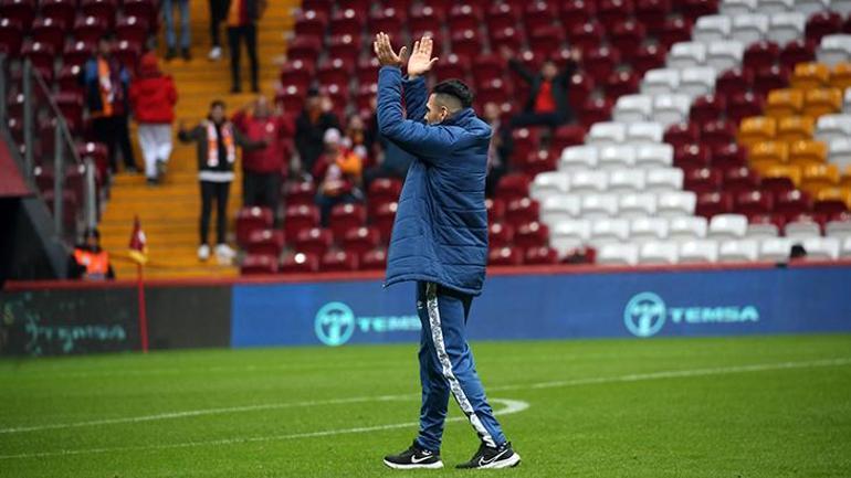 Galatasarayda Berkan Kutlunun hatası dikkat çekti Radamel Falcaoya büyük ilgi