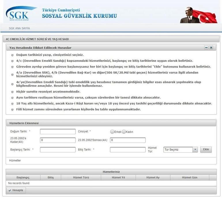 SGK’dan yeni hizmet Emekli maaşı hesaplama erişime açıldı