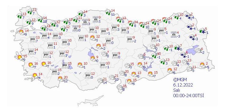 Meteoroloji tek tek saydı ve uyardı Çarşamba günü değişiyor...