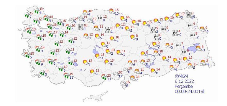 Meteoroloji tek tek saydı ve uyardı Çarşamba günü değişiyor...