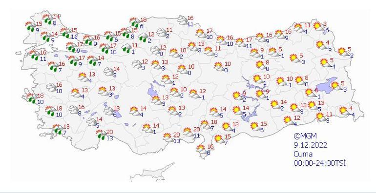 Meteoroloji tek tek saydı ve uyardı Çarşamba günü değişiyor...