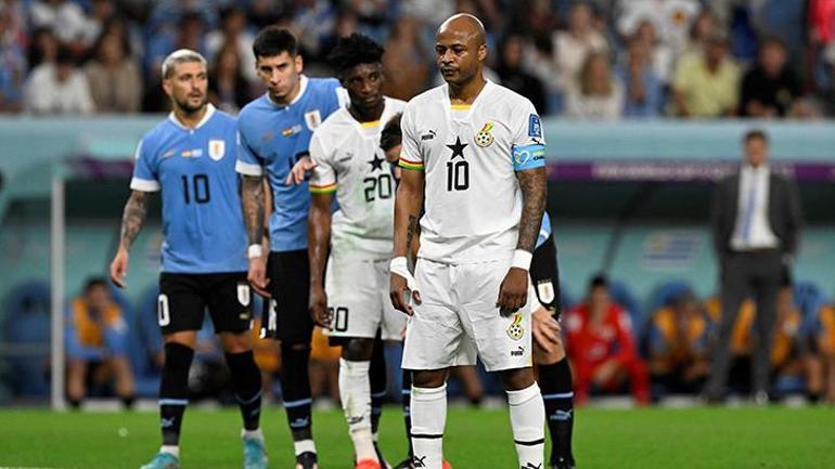 Dünya Kupasında Andre Ayew penaltıyı kaçırdı, kızı hastaneye kaldırıldı