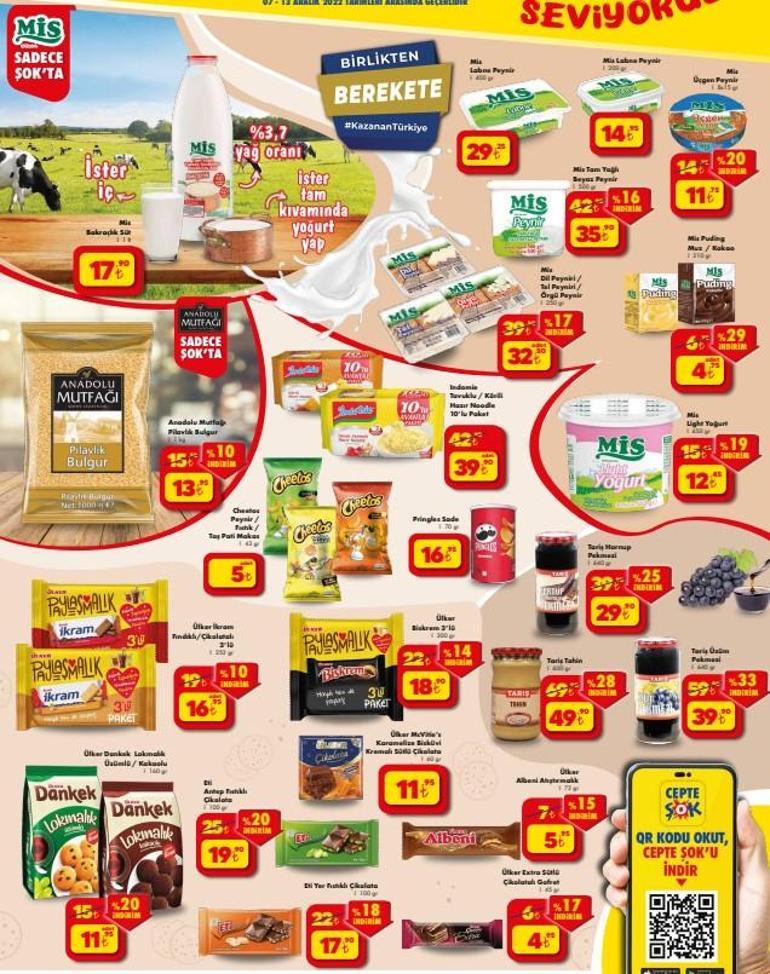 ŞOK aktüel katalog bugün || 7 - 12 Aralık ŞOK market bu hafta hangi ürünler indirimli satışta