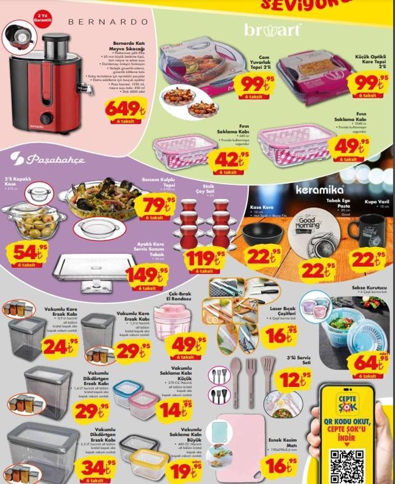 ŞOK aktüel katalog bugün || 7 - 12 Aralık ŞOK market bu hafta hangi ürünler indirimli satışta