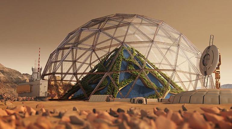 Marsta orman balonu... Bilim insanı Kızıl Gezegen için kolonileşme planını açıkladı