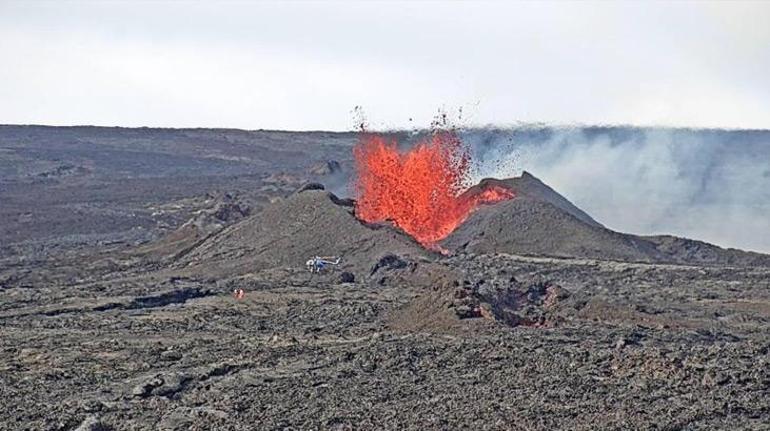 Hawaiideki Mauna Loa yanardağı ana yol için risk oluşturmuyor