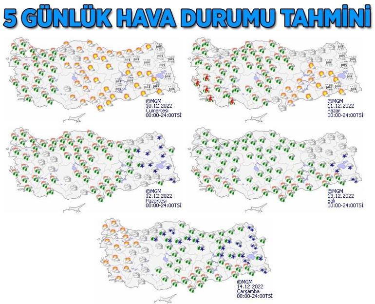 Marmara ve Ege için yağış ve fırtına uyarısı