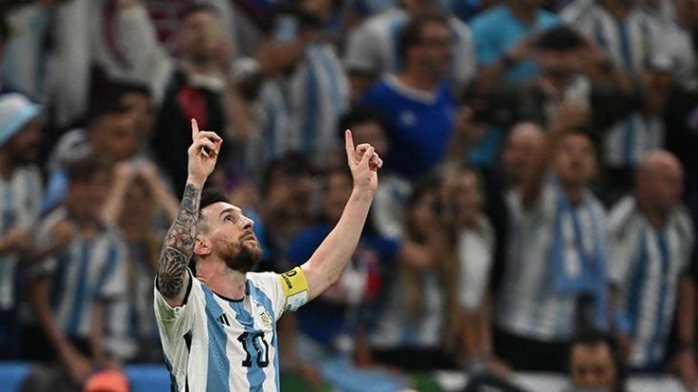 Lionel Messi rekora ortak oldu Dünya Kupasında tarih yazıyor