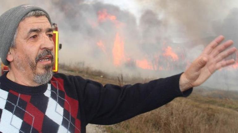 Beyşehir Gölü kıyısında yangın paniği Köye sıçrayabilir