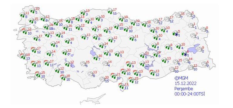 Meteoroloji tek tek saydı 10 kente turuncu ve sarı kodlu uyarı