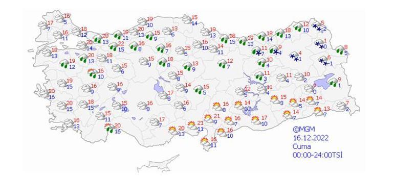 Meteoroloji tek tek saydı 10 kente turuncu ve sarı kodlu uyarı