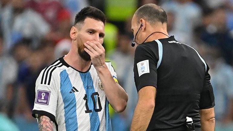FIFAdan Lahoz kararı Messi ateş püskürdü, soruşturma başlatılmıştı