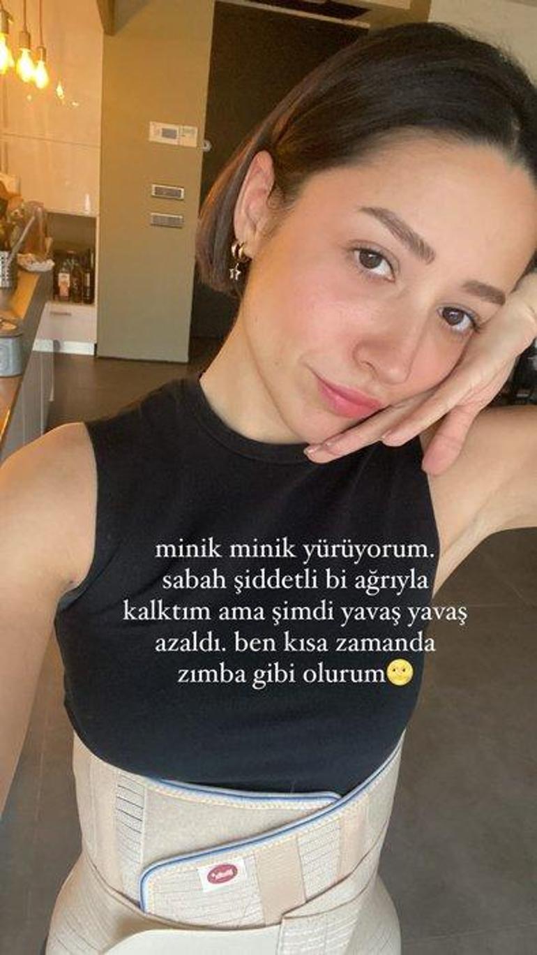 Zeynep Bastık son durumunu açıkladı Yürüyebilmeye başladı