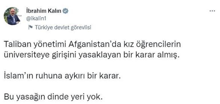 Afganistan’da kız öğrencilere yükseköğretim de yasaklandı