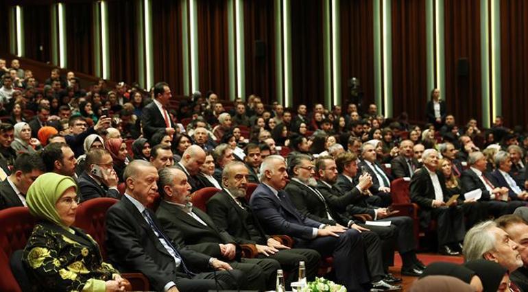 Cumhurbaşkanı Erdoğan: Sanatçılarını bağrına basan bir Türkiye anlayışımız var