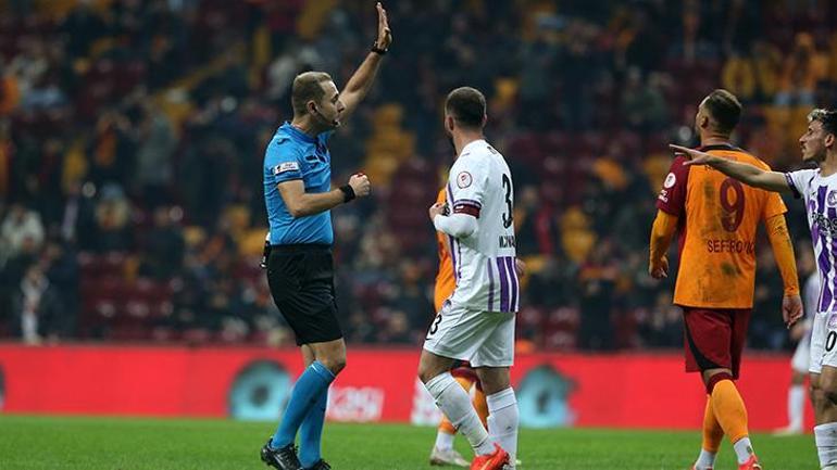Okan Buruk çok sinirlendi Galatasaray - Keçiörengücü maçında tartışmalı kararlar