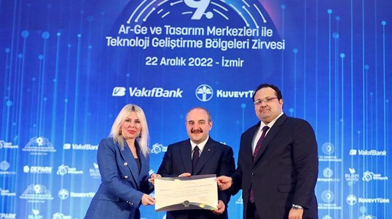 İzmirde teknoloji zirvesi Ar-Ge ve Tasarım Merkezleri ile TGBlere ödül