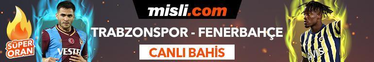 Trabzonspor-Fenerbahçe maçı Tek Maç, Süper Oran ve Canlı Bahis seçenekleriyle Misli.com’da