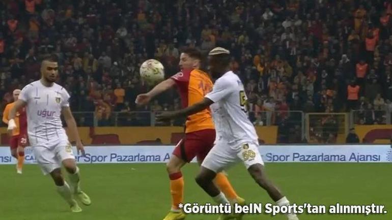 Galatasaray - İstanbulspor maçındaki pozisyon eski hakemleri zorladı Kırmızı kart daha doğru olabilirdi