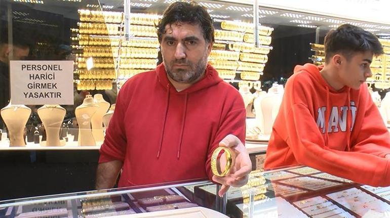 Sahte bilezikle kuyumcuyu dolandırdılar Çınlama sesinden fark ettim